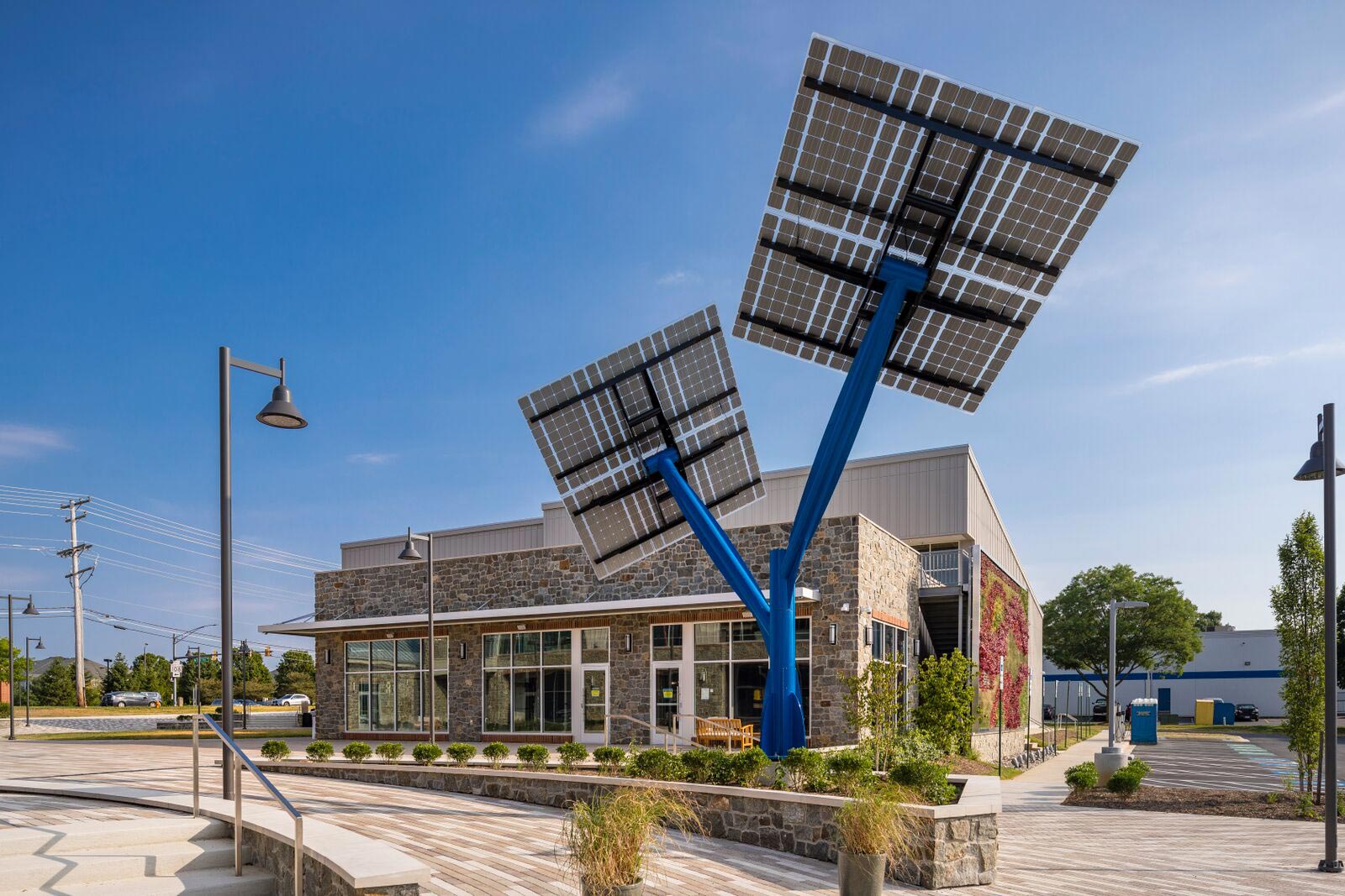 Solar Tree - Clarksville Commons