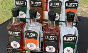 line-up-of-liquor-bottles-from-ellicott-distilling