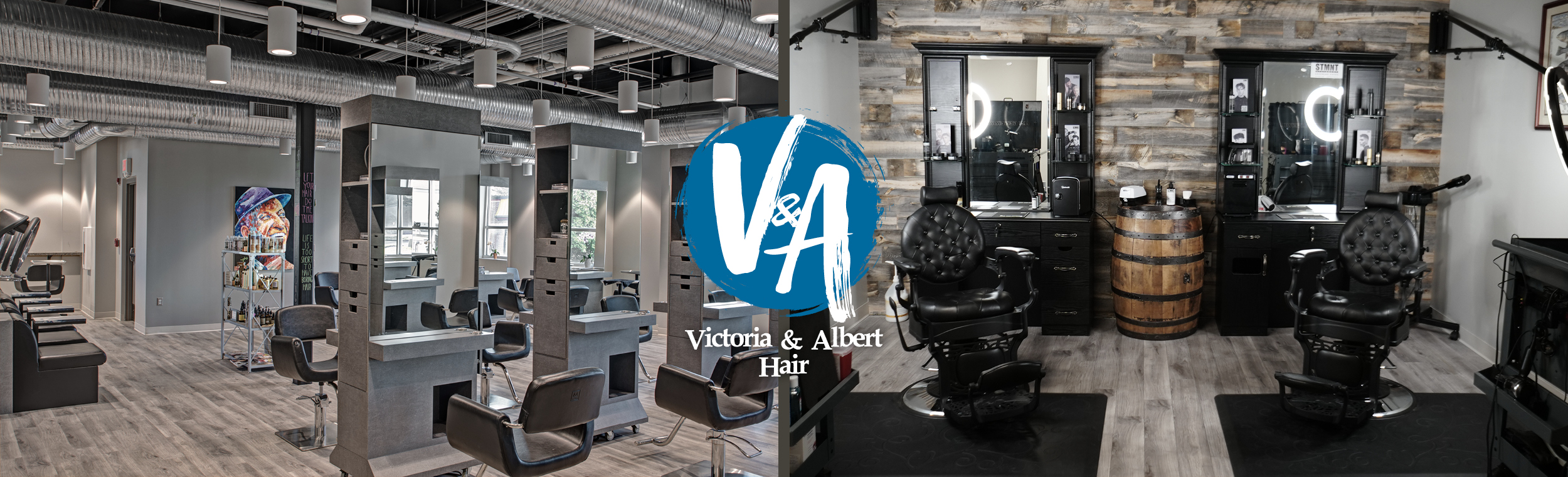 Barber Shop Opens Inside Victoria & Albert Hair - Clarksville Commons